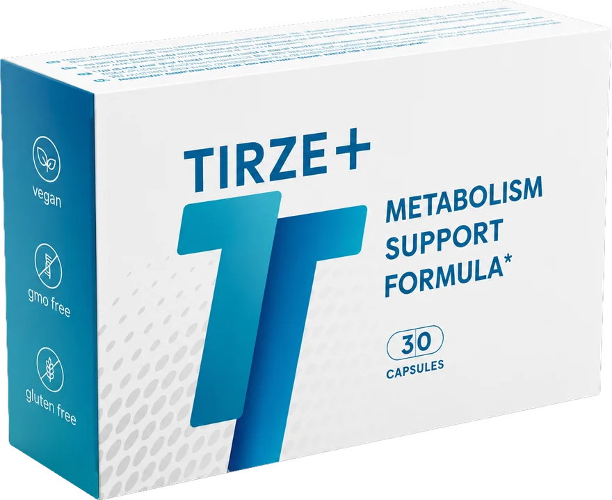 Tirze+ Diet Capsules Packung — 30 Kapseln, Metabolism Support Formula